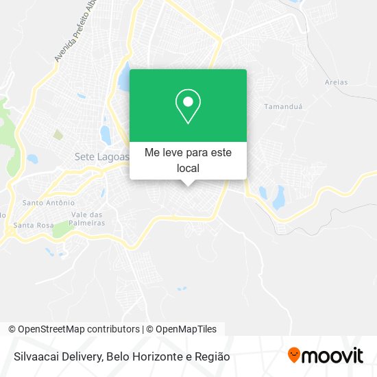 Silvaacai Delivery mapa