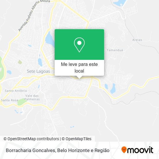 Borracharia Goncalves mapa