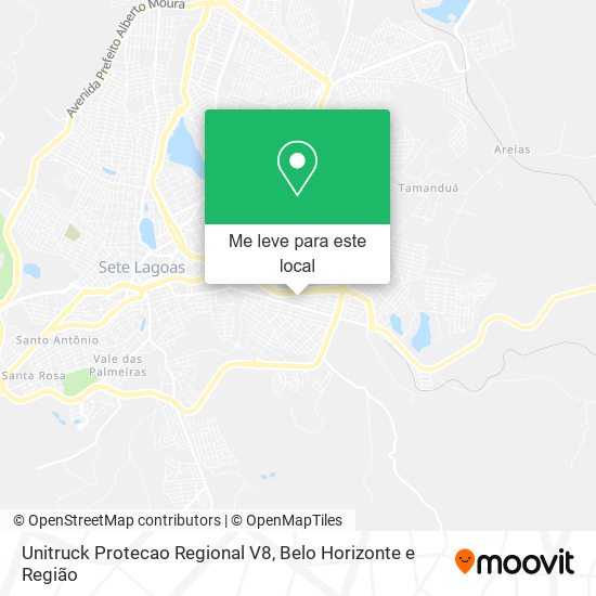 Unitruck Protecao Regional V8 mapa