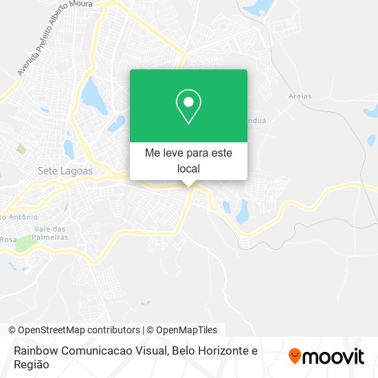 Rainbow Comunicacao Visual mapa