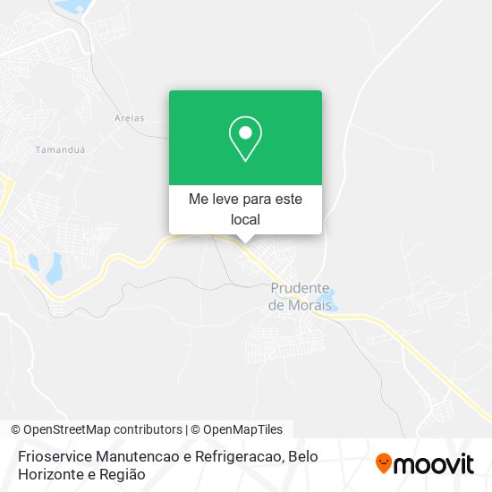 Frioservice Manutencao e Refrigeracao mapa