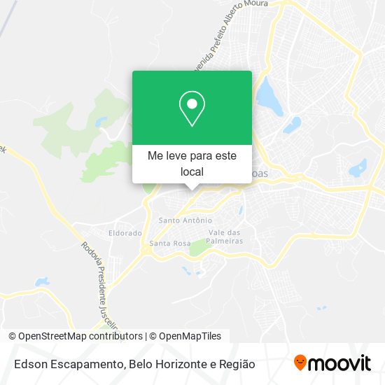 Edson Escapamento mapa