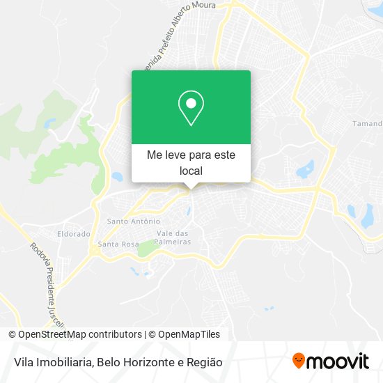 Vila Imobiliaria mapa