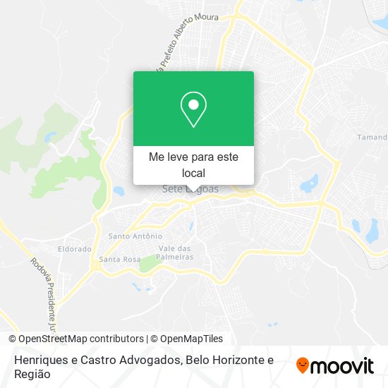 Henriques e Castro Advogados mapa