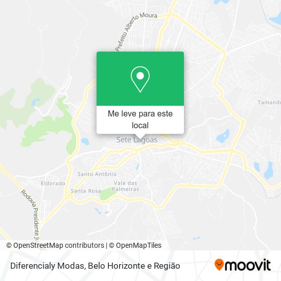 Diferencialy Modas mapa