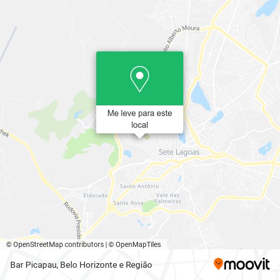 Bar Picapau mapa