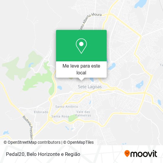 Pedal20 mapa