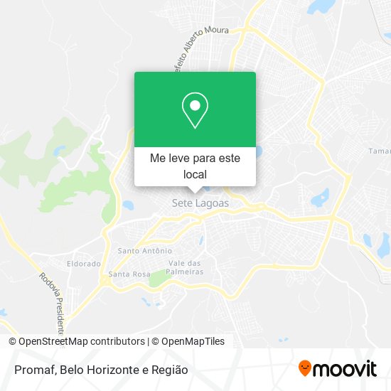 Promaf mapa