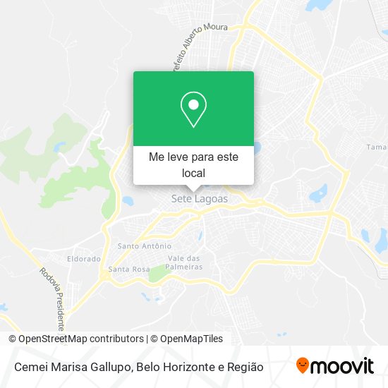Cemei Marisa Gallupo mapa