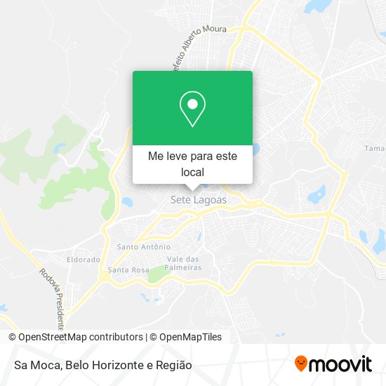 Sa Moca mapa