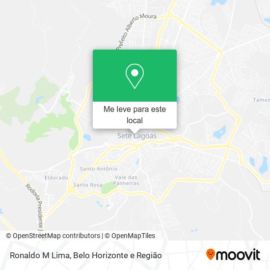 Ronaldo M Lima mapa