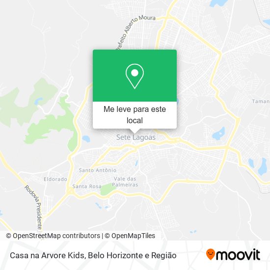 Casa na Arvore Kids mapa