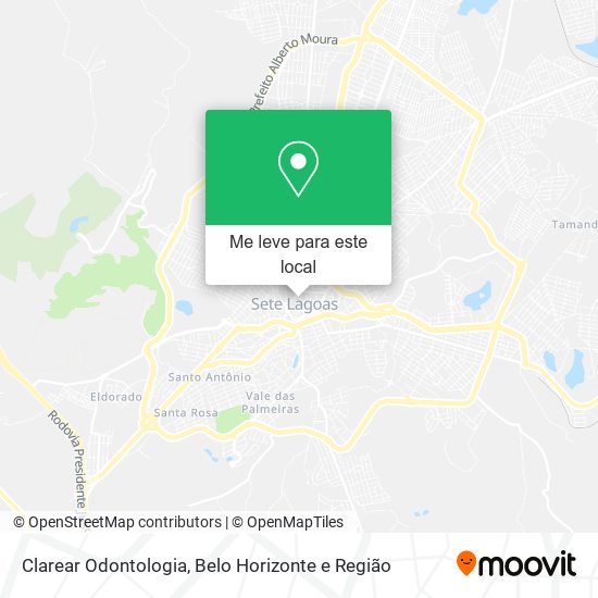 Clarear Odontologia mapa