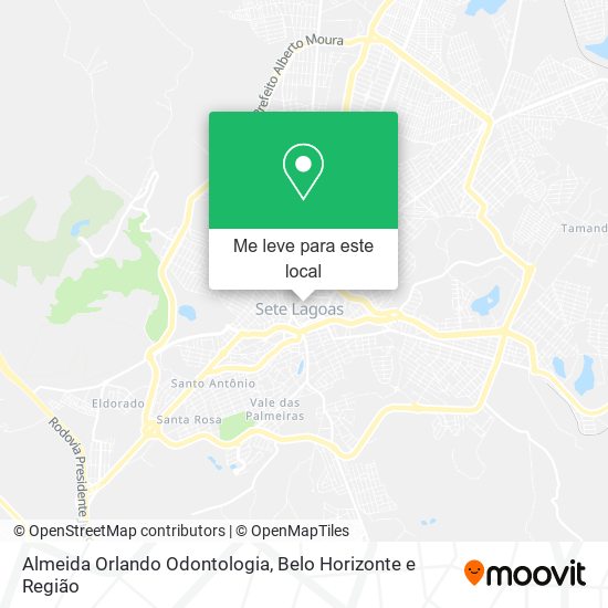 Almeida Orlando Odontologia mapa