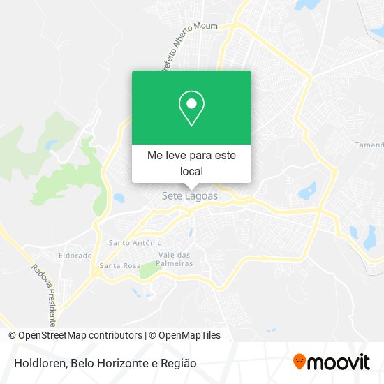 Holdloren mapa