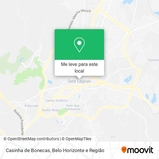 Casinha de Bonecas mapa