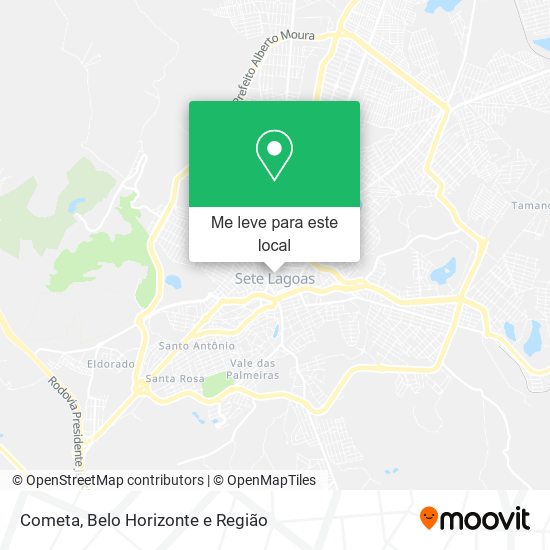 Cometa mapa