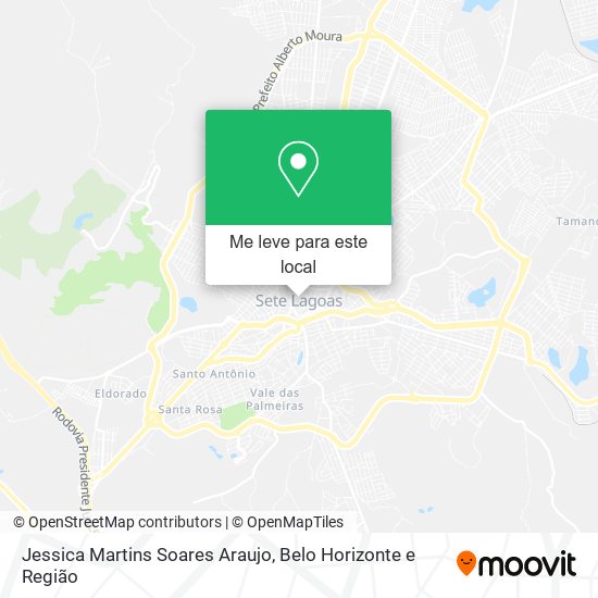 Jessica Martins Soares Araujo mapa