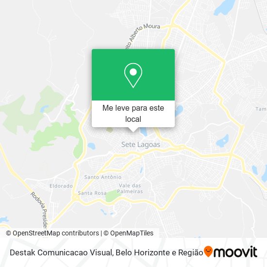 Destak Comunicacao Visual mapa