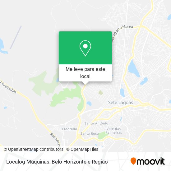 Localog Máquinas mapa