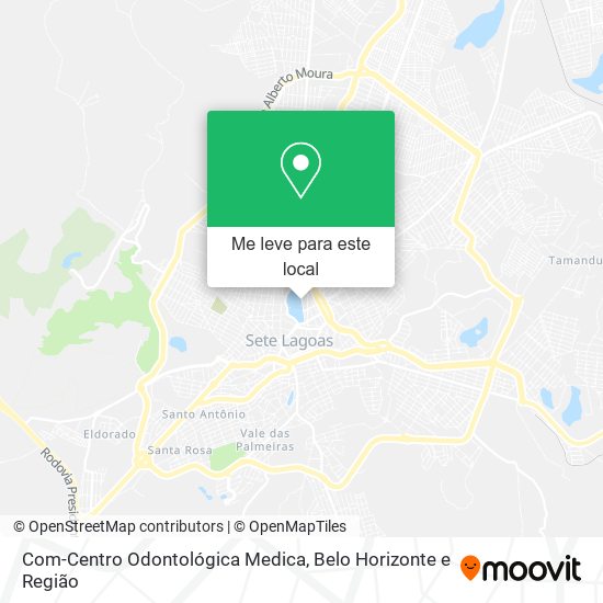 Com-Centro Odontológica Medica mapa