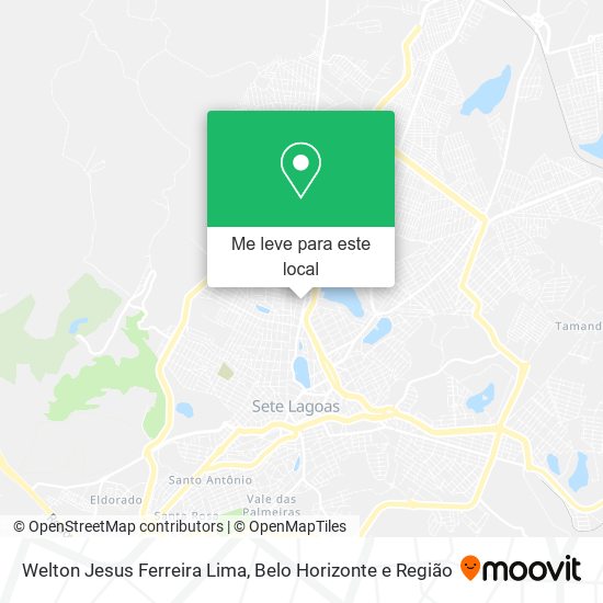 Welton Jesus Ferreira Lima mapa