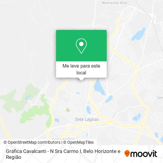 Gráfica Cavalcanti - N Sra Carmo I mapa