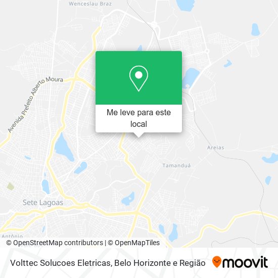 Volttec Solucoes Eletricas mapa