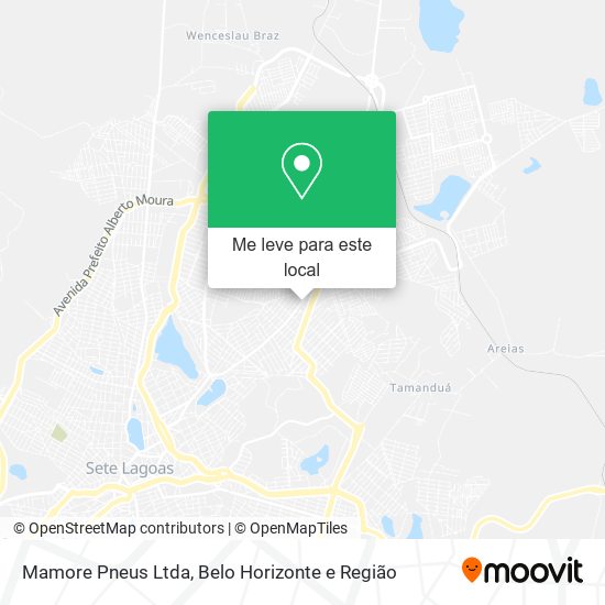 Mamore Pneus Ltda mapa