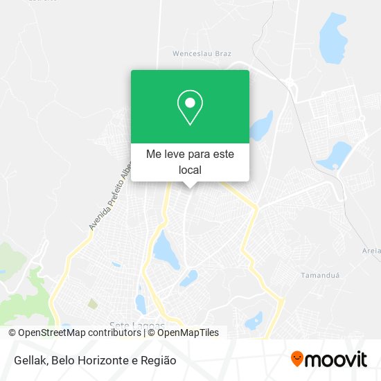 Gellak mapa
