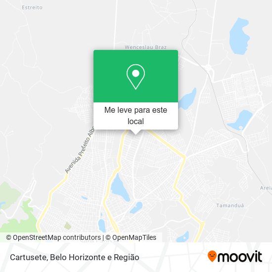 Cartusete mapa