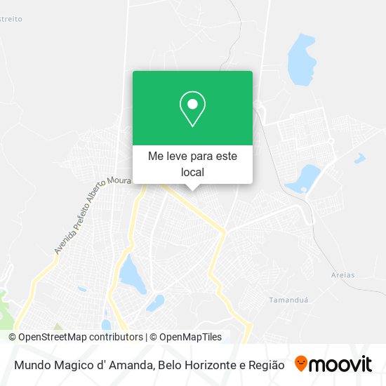 Mundo Magico d' Amanda mapa