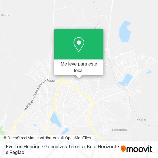 Everton Henrique Goncalves Teixeira mapa