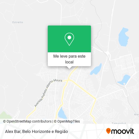 Alex Bar mapa