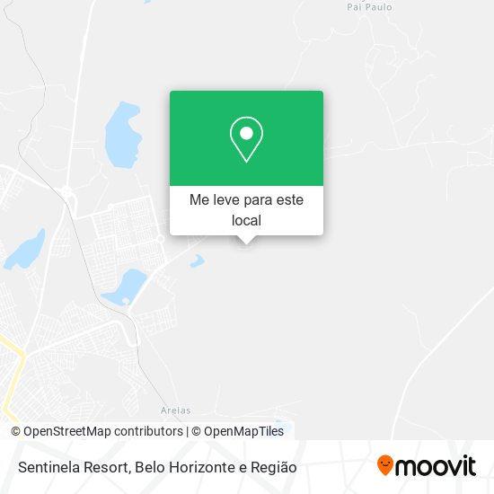 Sentinela Resort mapa