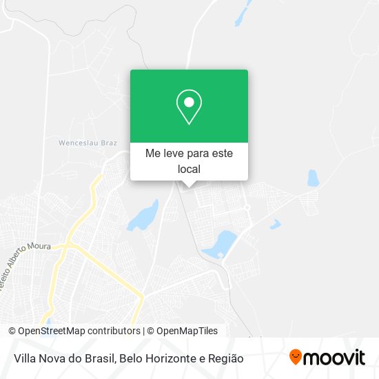 Villa Nova do Brasil mapa
