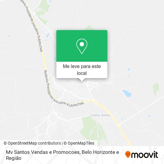 Mv Santos Vendas e Promocoes mapa