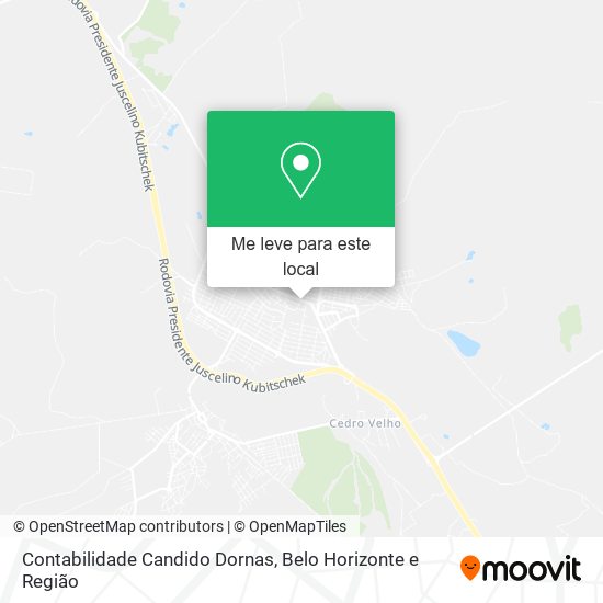 Contabilidade Candido Dornas mapa