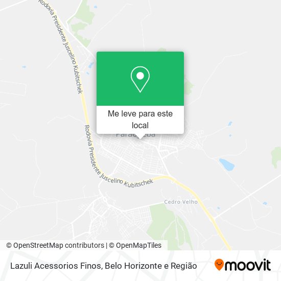 Lazuli Acessorios Finos mapa