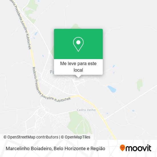 Marcelinho Boiadeiro mapa