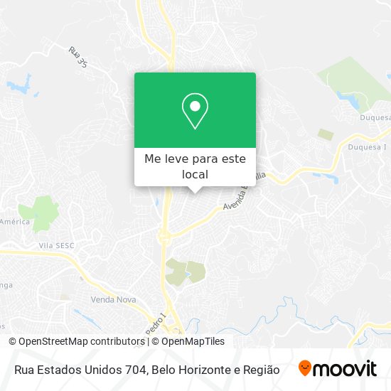 Rua Estados Unidos 704 mapa