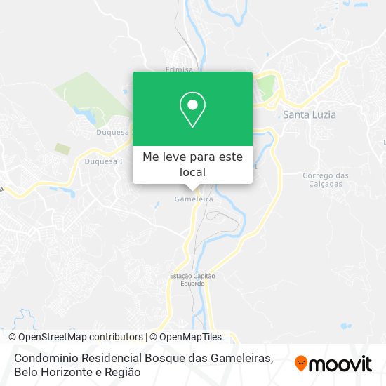 Condomínio Residencial Bosque das Gameleiras mapa