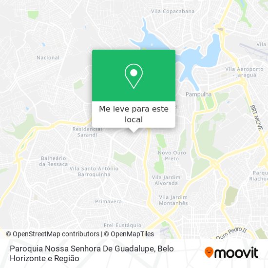 Paroquia Nossa Senhora De Guadalupe mapa