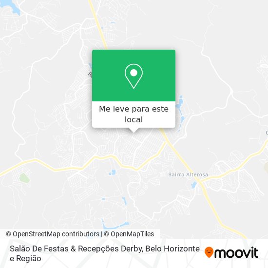 Salão De Festas & Recepções Derby mapa