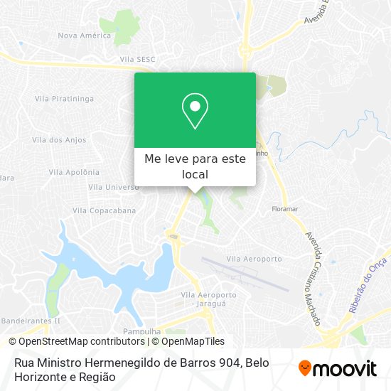 Rua Ministro Hermenegildo de Barros 904 mapa