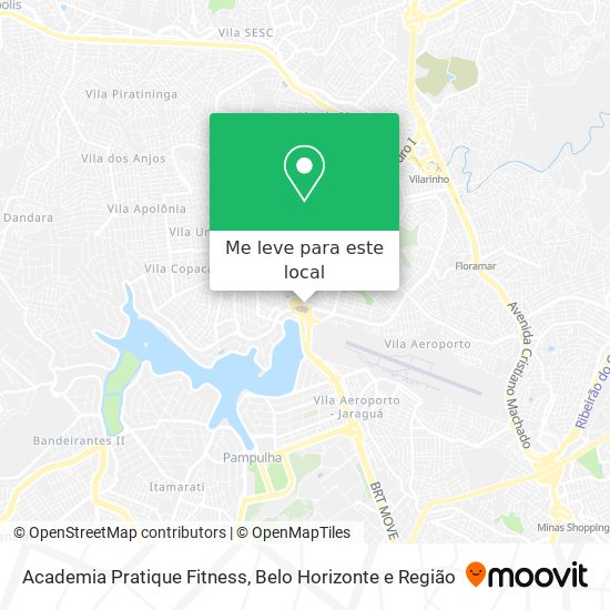 Academia Pratique Fitness mapa
