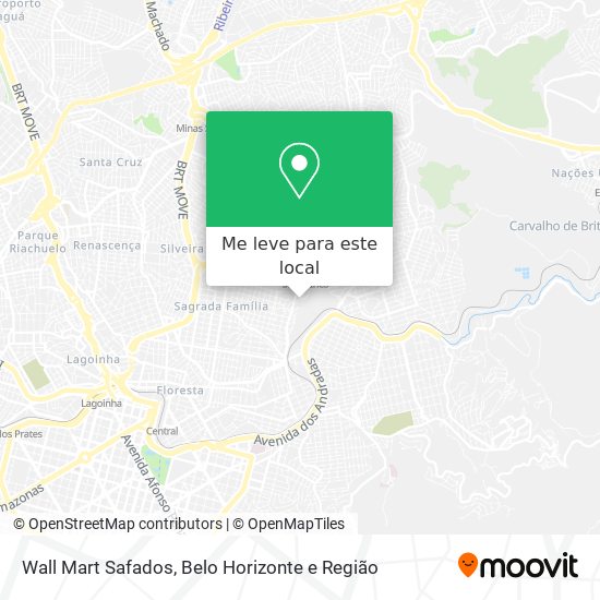Wall Mart Safados mapa