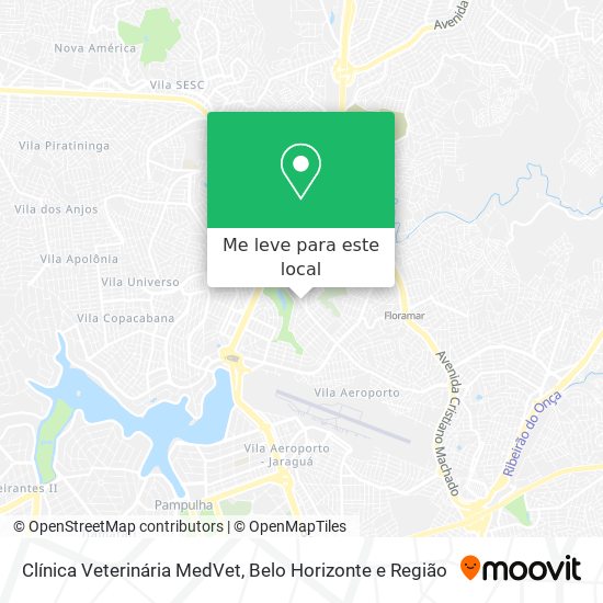 Clínica Veterinária MedVet mapa
