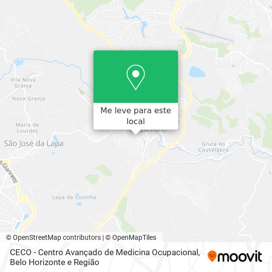CECO - Centro Avançado de Medicina Ocupacional mapa