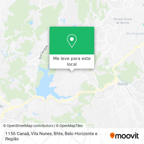1156 Canaã, Vila Nunes,  Bhte mapa